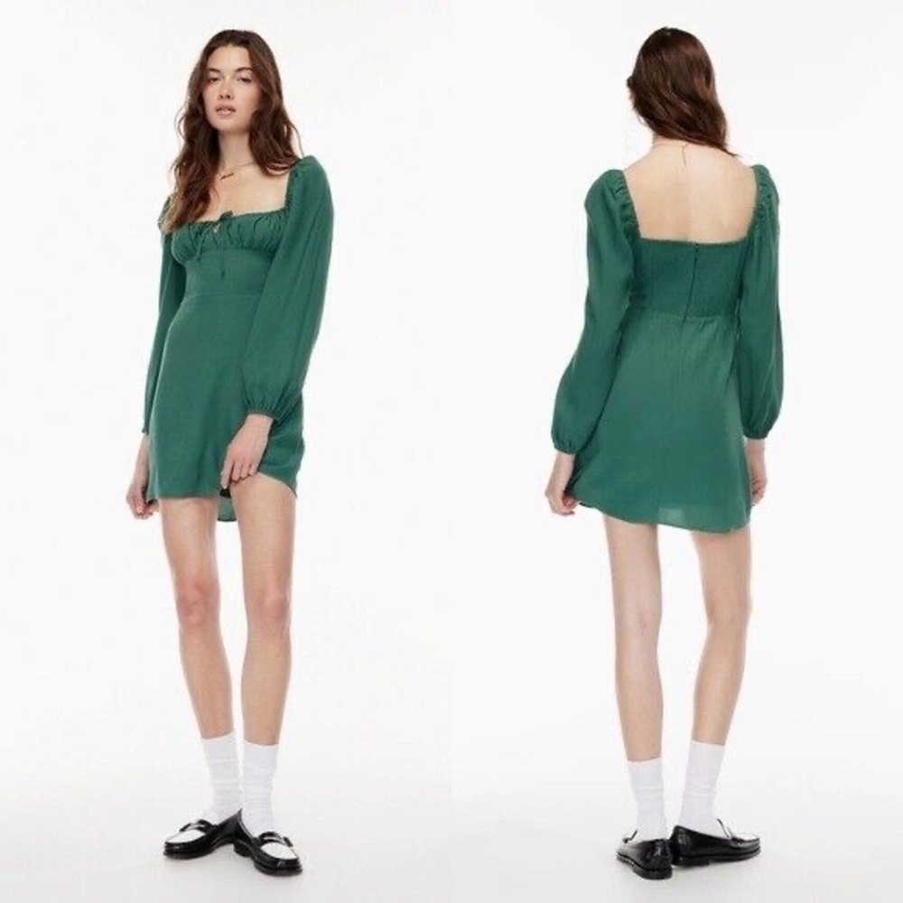 Aritzia Sunday Best Delilah Long Sleeve Dress